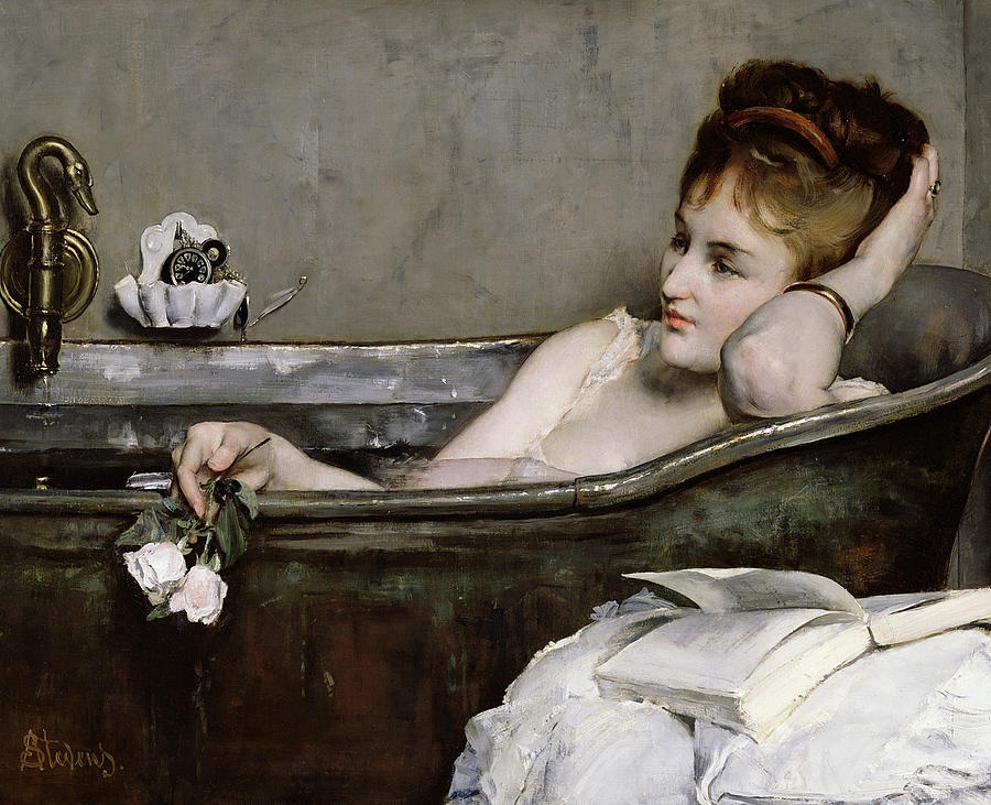 Le Bain von Alfred Stevens